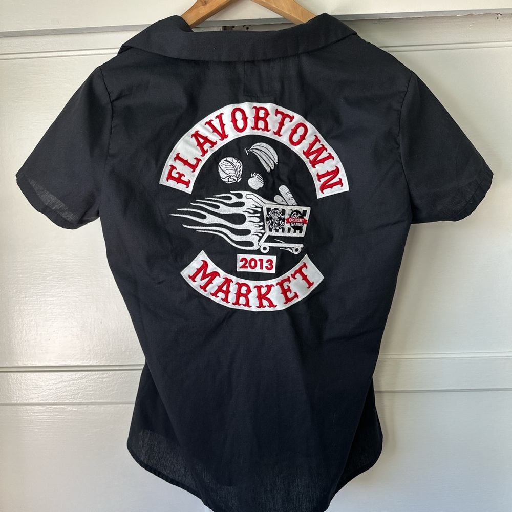 Flavortown Market Black Men's Shirt - Guy Fieri